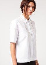 Lara Shirt in White - gstuffpro.com