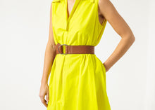 Balloon Cotton Dress in Yellow - gstuffpro.com