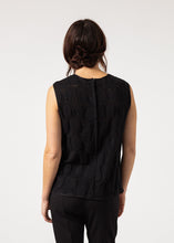 Zip Back Circle Blouse in Black - gstuffpro.com