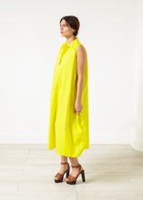 Balloon Cotton Dress in Yellow - gstuffpro.com