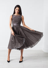 Voile Dress in Grey Pearl - gstuffpro.com