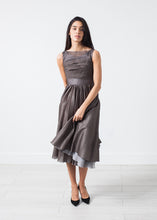 Voile Dress in Grey Pearl - gstuffpro.com
