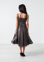 Voile Dress in Grey Pearl - gstuffpro.com