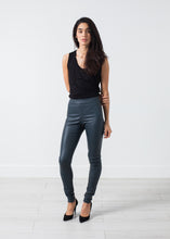 Elenaso Leather Trouser in Cool Grey - gstuffpro.com