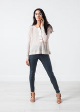 Elenaso Leather Trouser in Cool Grey - gstuffpro.com
