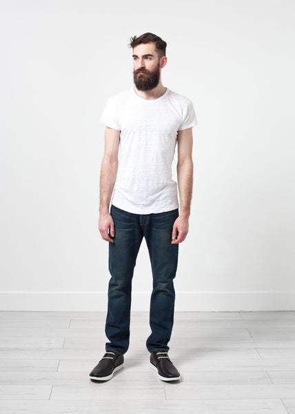 Comfort Tee in White Linen - gstuffpro.com