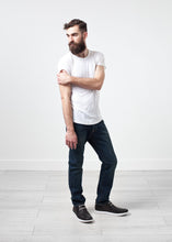Comfort Tee in White Linen - gstuffpro.com