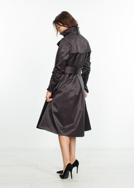 Trench Coat in Black - gstuffpro.com