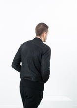Broken Leather Bomber in Black - gstuffpro.com