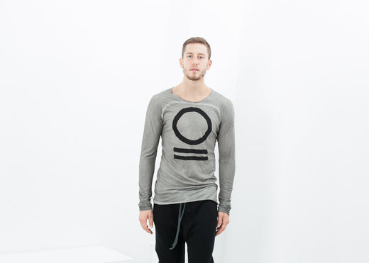 Antidote "Joie" Tee in Taupe - gstuffpro.com