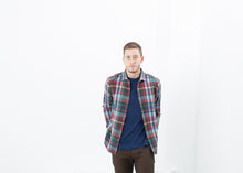 Riccardo Button-Up in Plaid Multi - gstuffpro.com