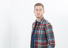 Riccardo Button-Up in Plaid Multi - gstuffpro.com