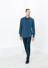 Western Arkansas Button-Up in Blue Floral - gstuffpro.com
