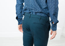 Diamond Weave Trouser in Sky - gstuffpro.com