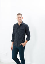 Western Arkansas Button-Up in Dark Hash Floral - gstuffpro.com