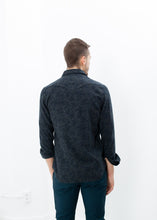 Western Arkansas Button-Up in Dark Hash Floral - gstuffpro.com