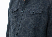 Western Arkansas Button-Up in Dark Hash Floral - gstuffpro.com