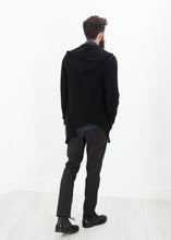 Pill Zip Sweater in Black - gstuffpro.com