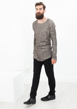 Extra Long Sleeve Sweater in Cavern - gstuffpro.com