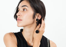 Drop Cluster Earring in Black - gstuffpro.com