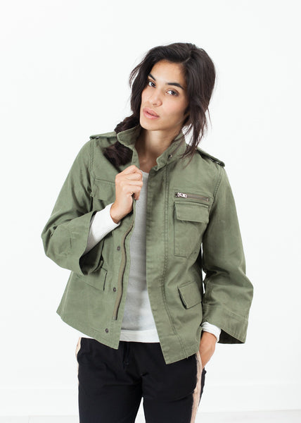 Big Army Jacket in Olive - gstuffpro.com