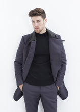 Merino Knit Turtleneck in Black - gstuffpro.com
