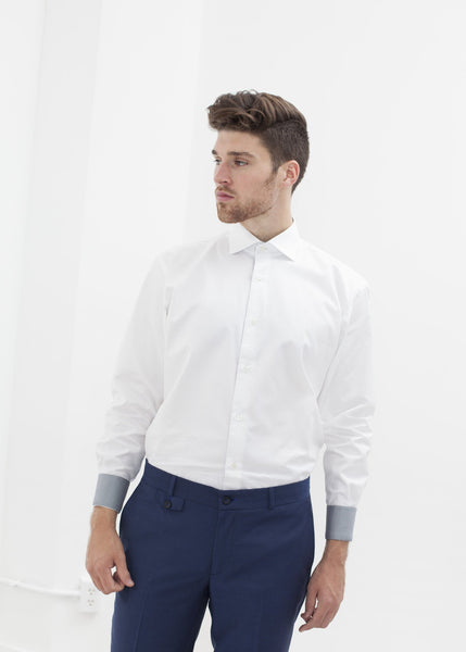 Dartmouth Shirt in White - gstuffpro.com