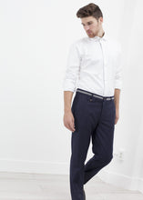 Sinclair Trouser in Navy Stripe - gstuffpro.com