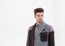 Crazy Mallory Jacket in Blue Mix - gstuffpro.com