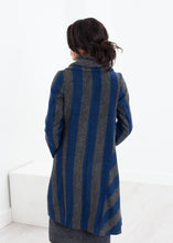Petale Coat in Silver/Blue - gstuffpro.com