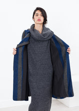 Petale Coat in Silver/Blue - gstuffpro.com