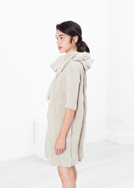 Hemp Dress in Natural - gstuffpro.com