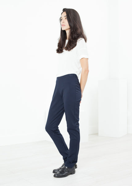 Easy Slim Pant in Navy - gstuffpro.com