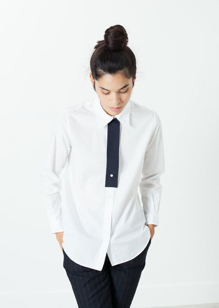 Pau Shirt in White - gstuffpro.com