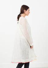 Pink Bib Dress in White - gstuffpro.com