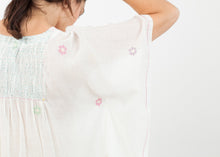 Floral Tent Dress in White - gstuffpro.com