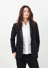 Shawl Collar Blazer in Black - gstuffpro.com