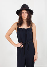 Sleeveless Jumpsuit in Navy - gstuffpro.com