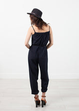Sleeveless Jumpsuit in Navy - gstuffpro.com
