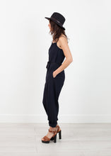 Sleeveless Jumpsuit in Navy - gstuffpro.com