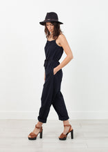 Sleeveless Jumpsuit in Navy - gstuffpro.com