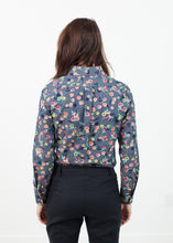 Long Sleeve Blouse in Black/Floral - gstuffpro.com