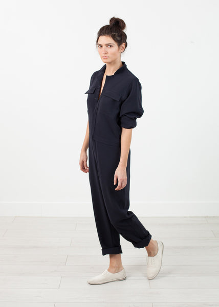 Worker Jumpsuit in Navy - gstuffpro.com