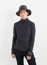 Cotton Long Tee in Ink - gstuffpro.com