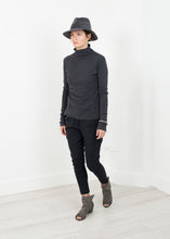 Cotton Long Tee in Ink - gstuffpro.com