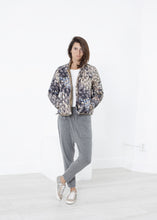 Deione Coat in Graphite Floral - gstuffpro.com