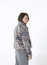Deione Coat in Graphite Floral - gstuffpro.com