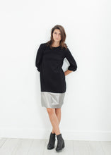 Border Dress in Black/Silver - gstuffpro.com