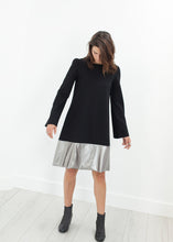 Border Dress in Black/Silver - gstuffpro.com