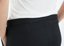 Side Zip Slim Pant in Black - gstuffpro.com
